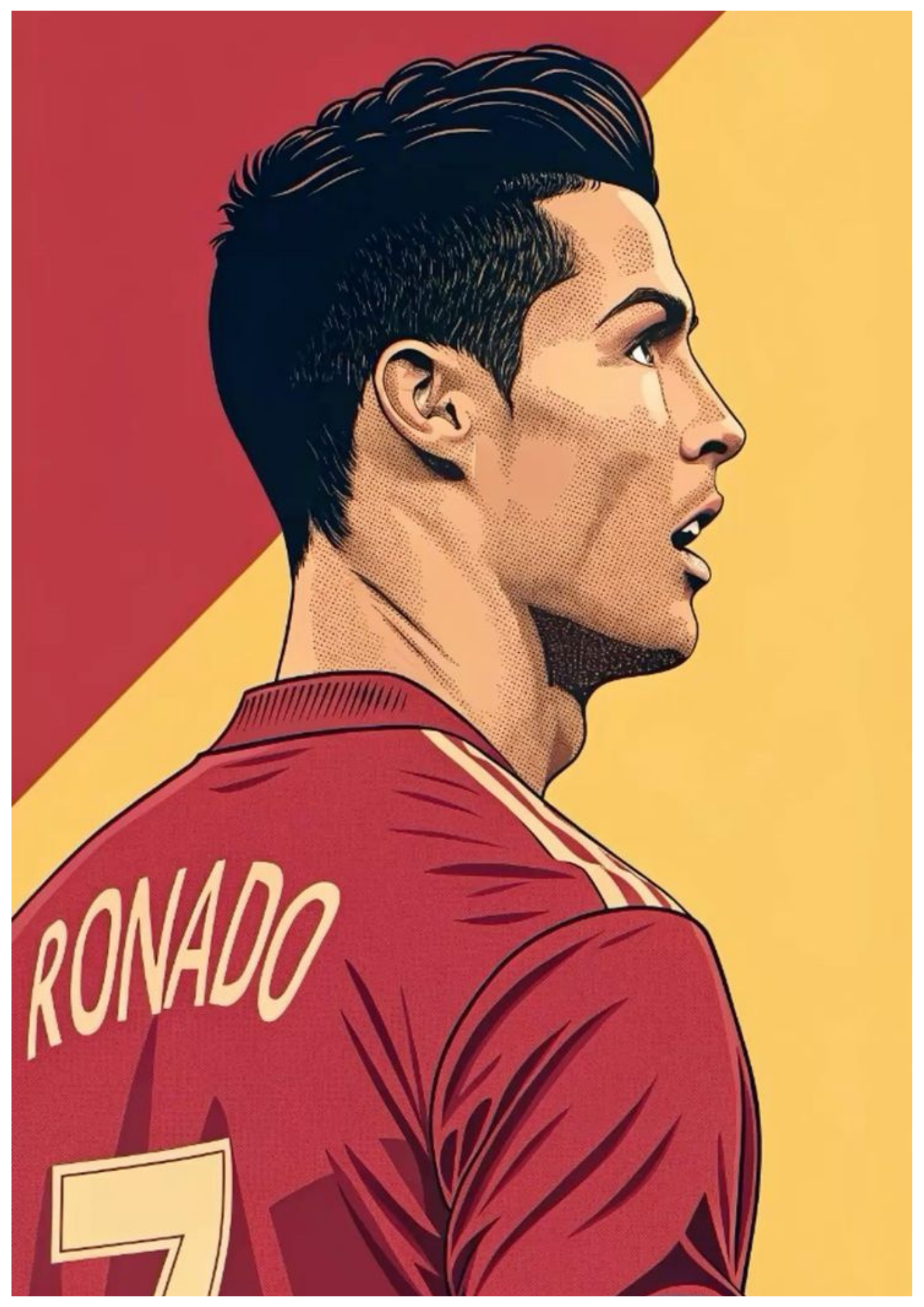 Cristiano Ronaldo Wall Poster Collection (Set of 8)