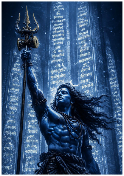 Lord Shiva Wall Poster Collection (Set of 8)
