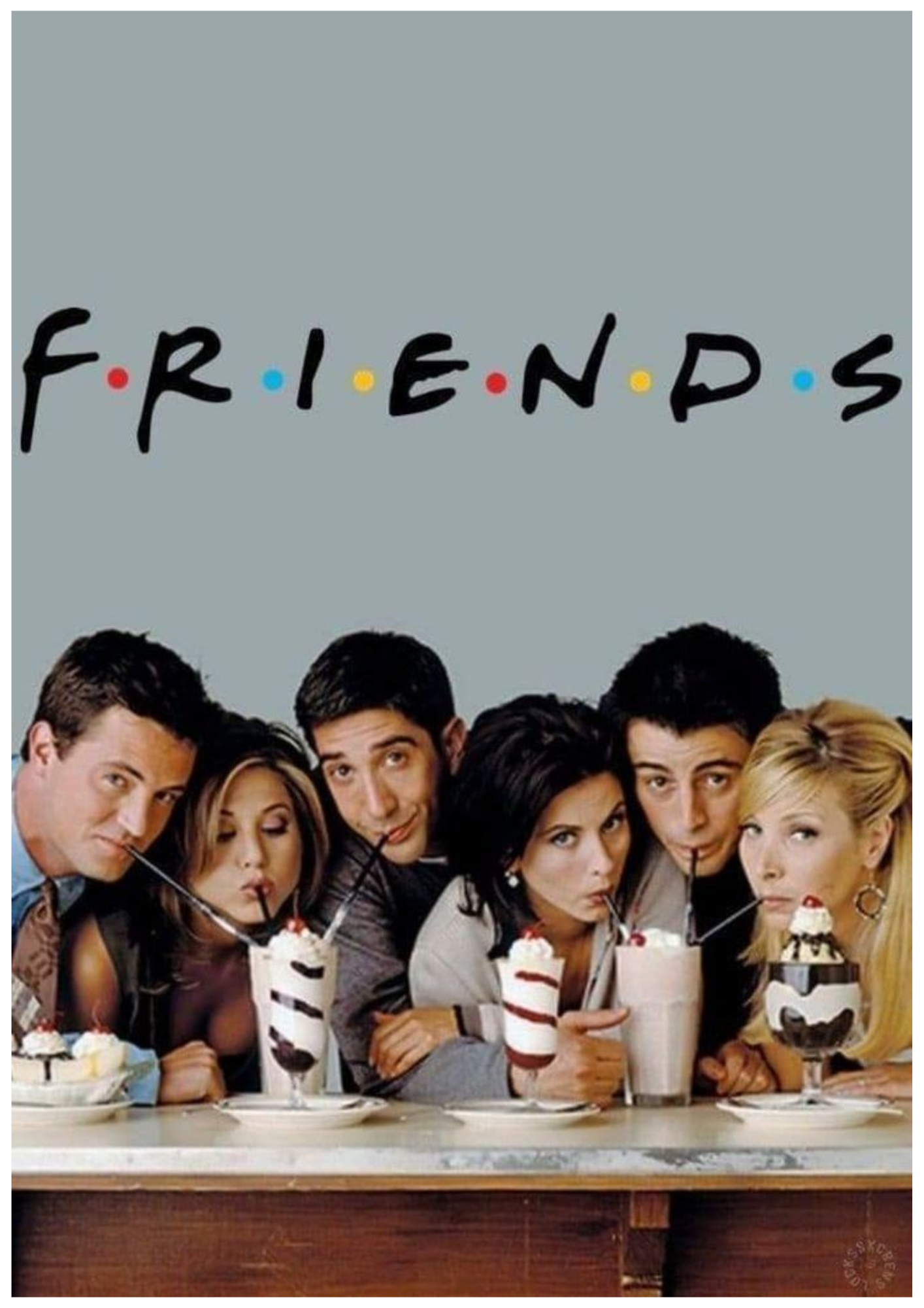 F.R.I.E.N.D.S Wall Poster Collection (Set of 8)