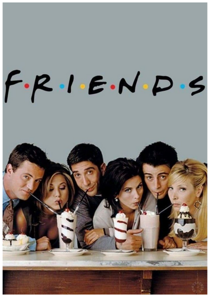 F.R.I.E.N.D.S Wall Poster Collection (Set of 8)