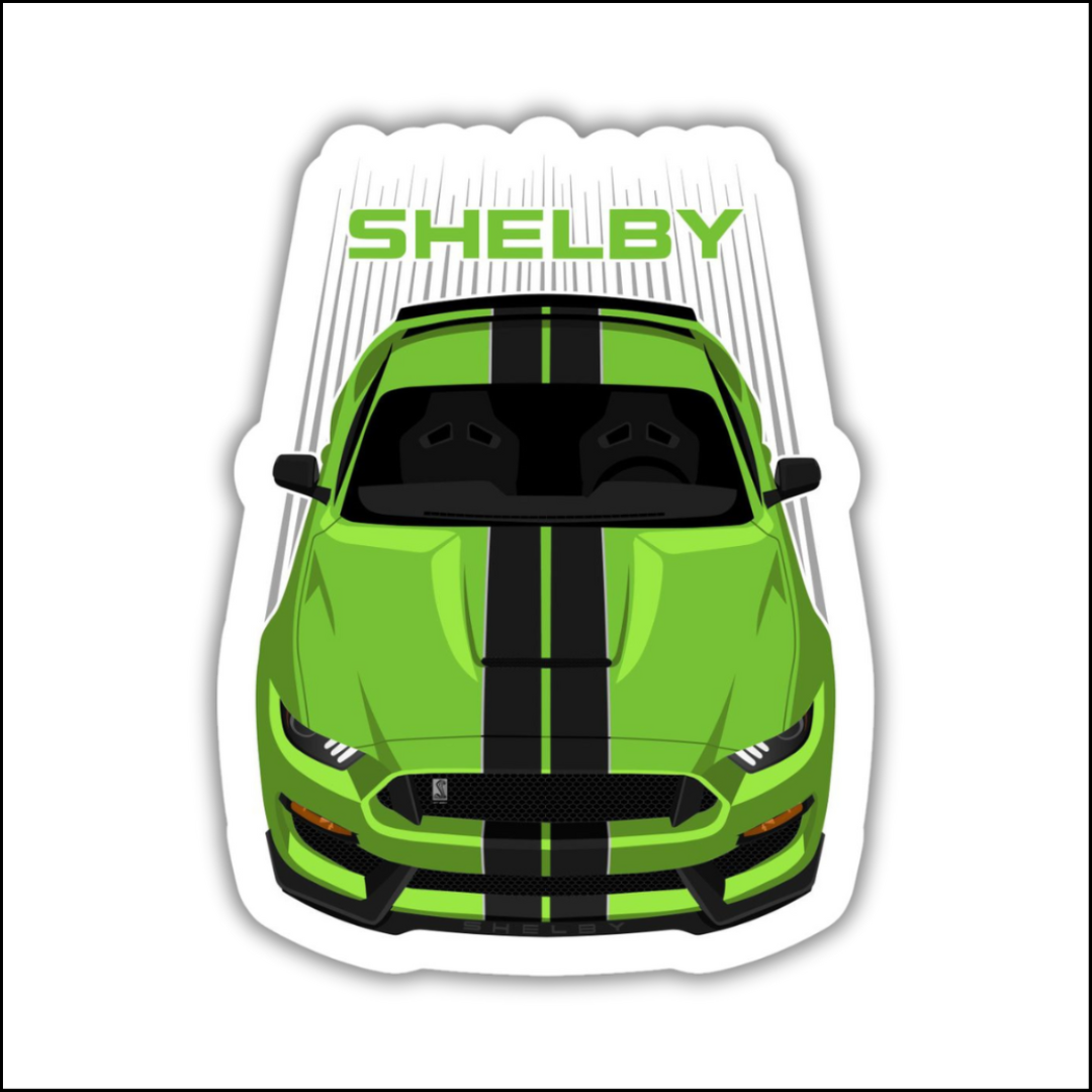 Shelby Green Sticker