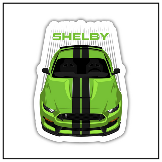 Shelby Green Sticker