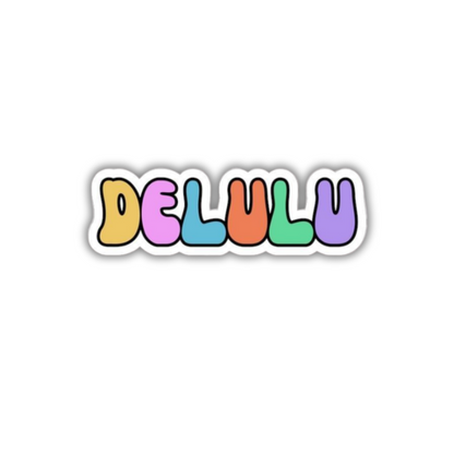 Delulu Sticker