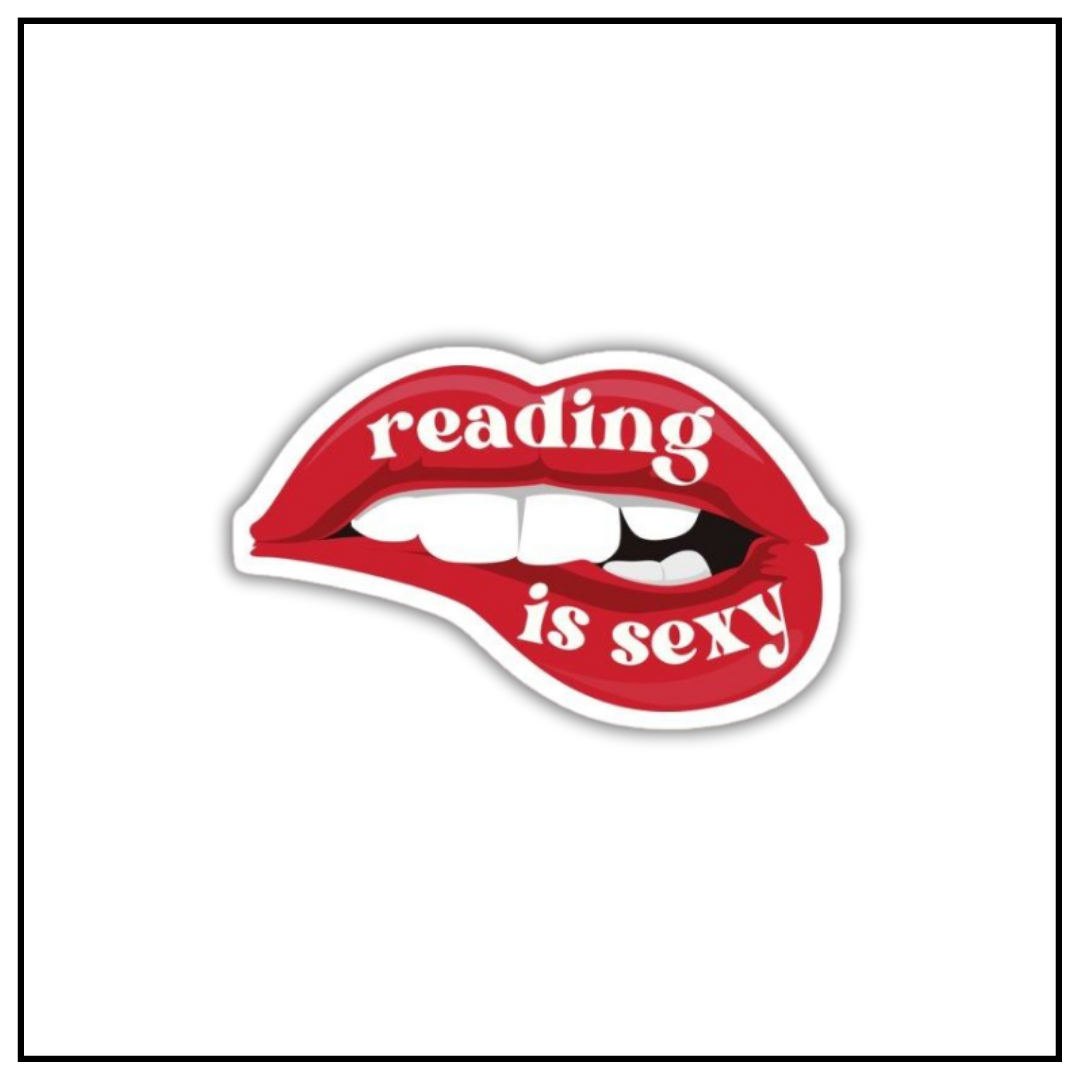 Reading is sexy Sticker