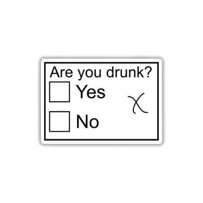 Drunken Sticker