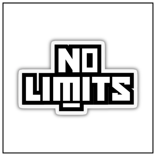 No Limits Sticker