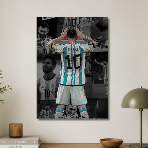 Messi 10 wall poster