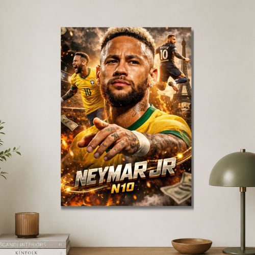 Neymar wall poster