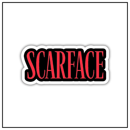 Scarface Sticker