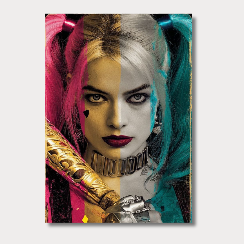 harley quinn v3 wall poster