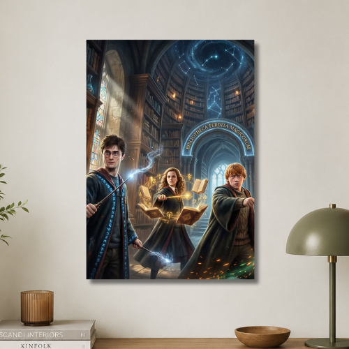 Harry potter and friends wall poster