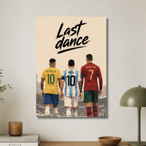 Football: The last dance 2026 world cup wall poster