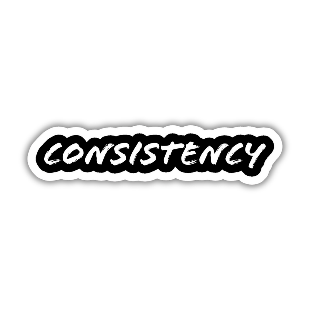Consistency sticker