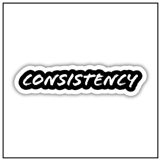 Consistency sticker