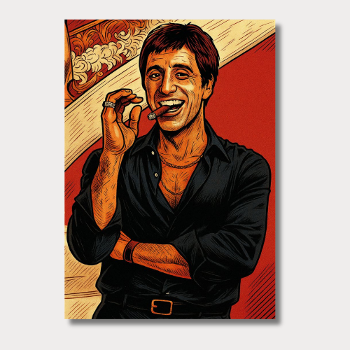 Scarface Tony wall poster