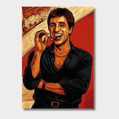 Scarface Tony wall poster