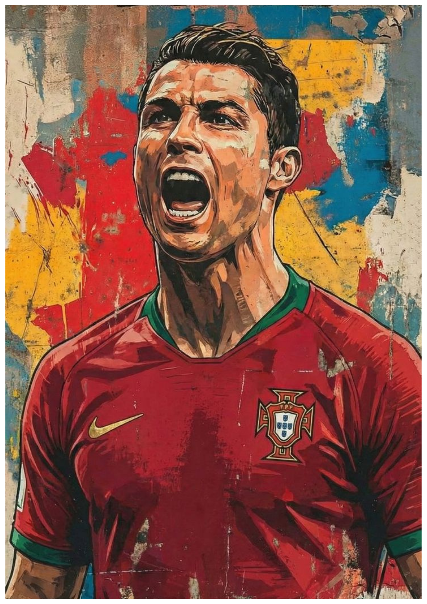 Cristiano Ronaldo Wall Poster Collection (Set of 8)