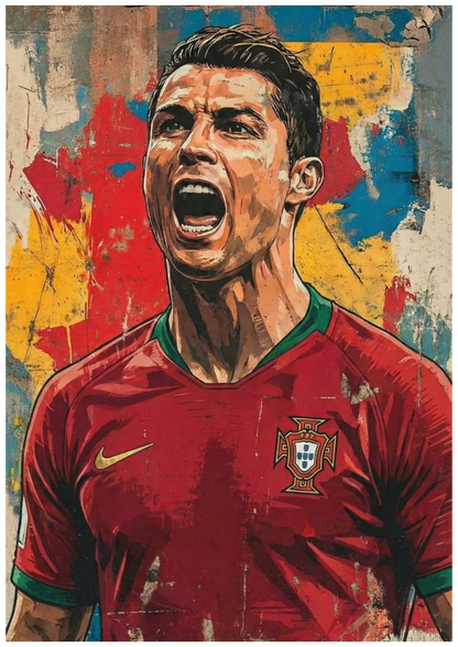 Cristiano Ronaldo Wall Poster Collection (Set of 8)