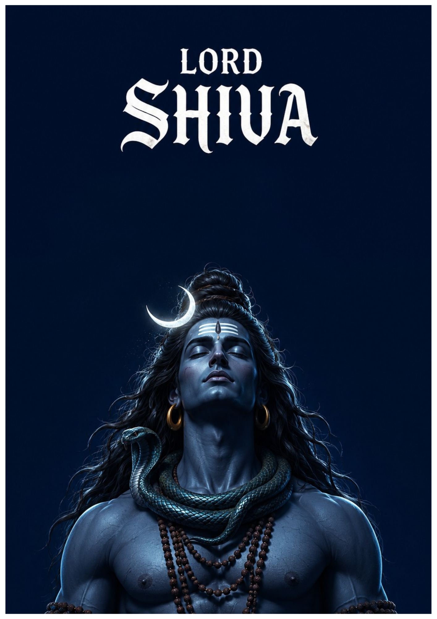 Lord Shiva Wall Poster Collection (Set of 8)