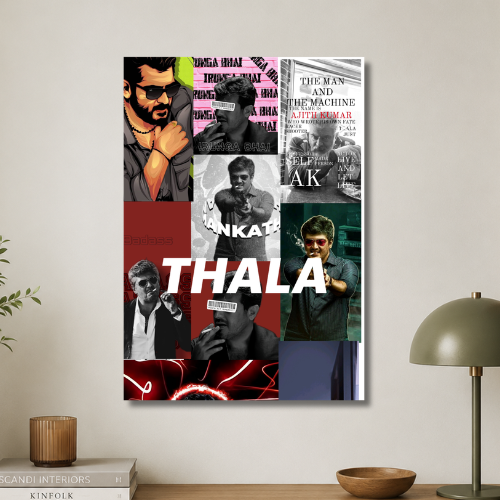Thala wall poster