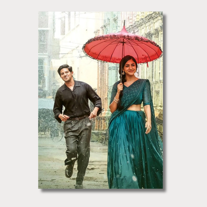 Sita Ramam wall poster