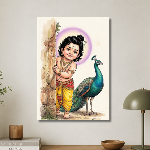 Little murugan wall poster
