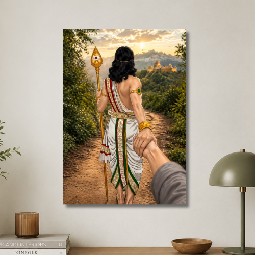 Murugar holding your hands wall poster