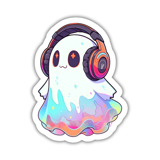 Lo-Fi Ghost sticker