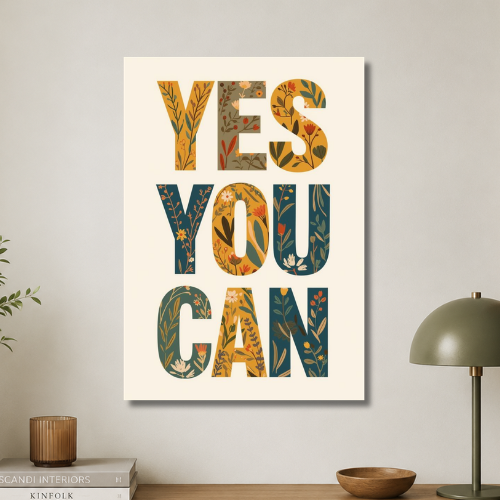 yes you can wall poster