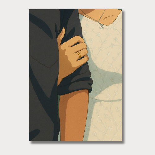 Quiet Hold wall poster