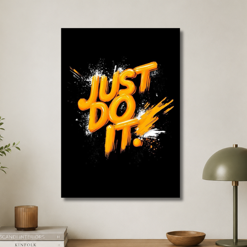 Just do it wall poster