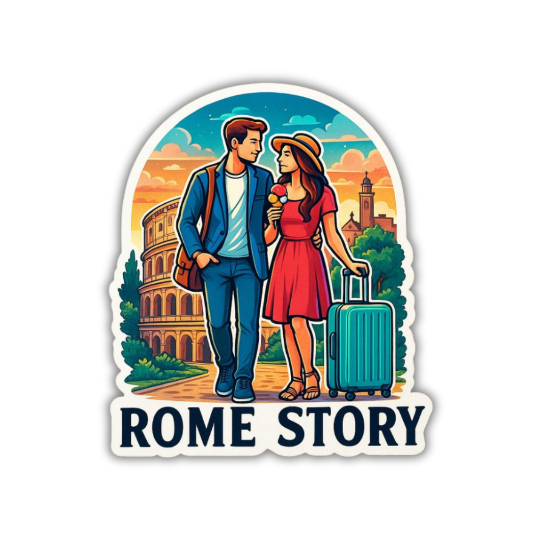 Italian romance Sticker