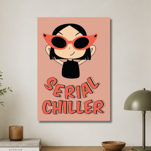 Serial chiller wall poster