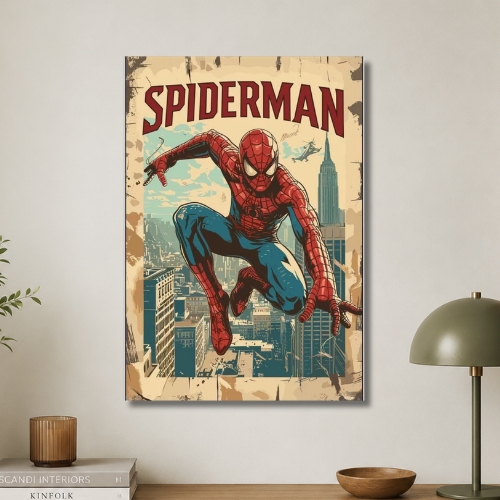 Spiderman:the web wall poster