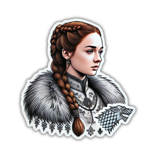 Lady of winterfell Sansa Sticker