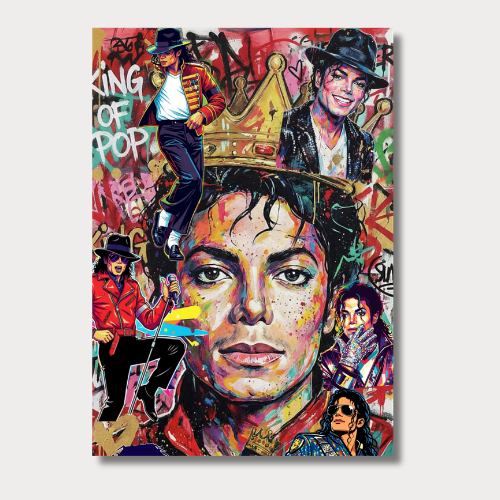 King of pop wall poster