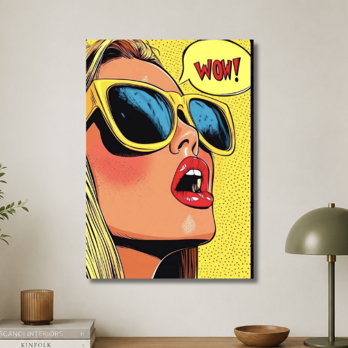 Wow wall poster