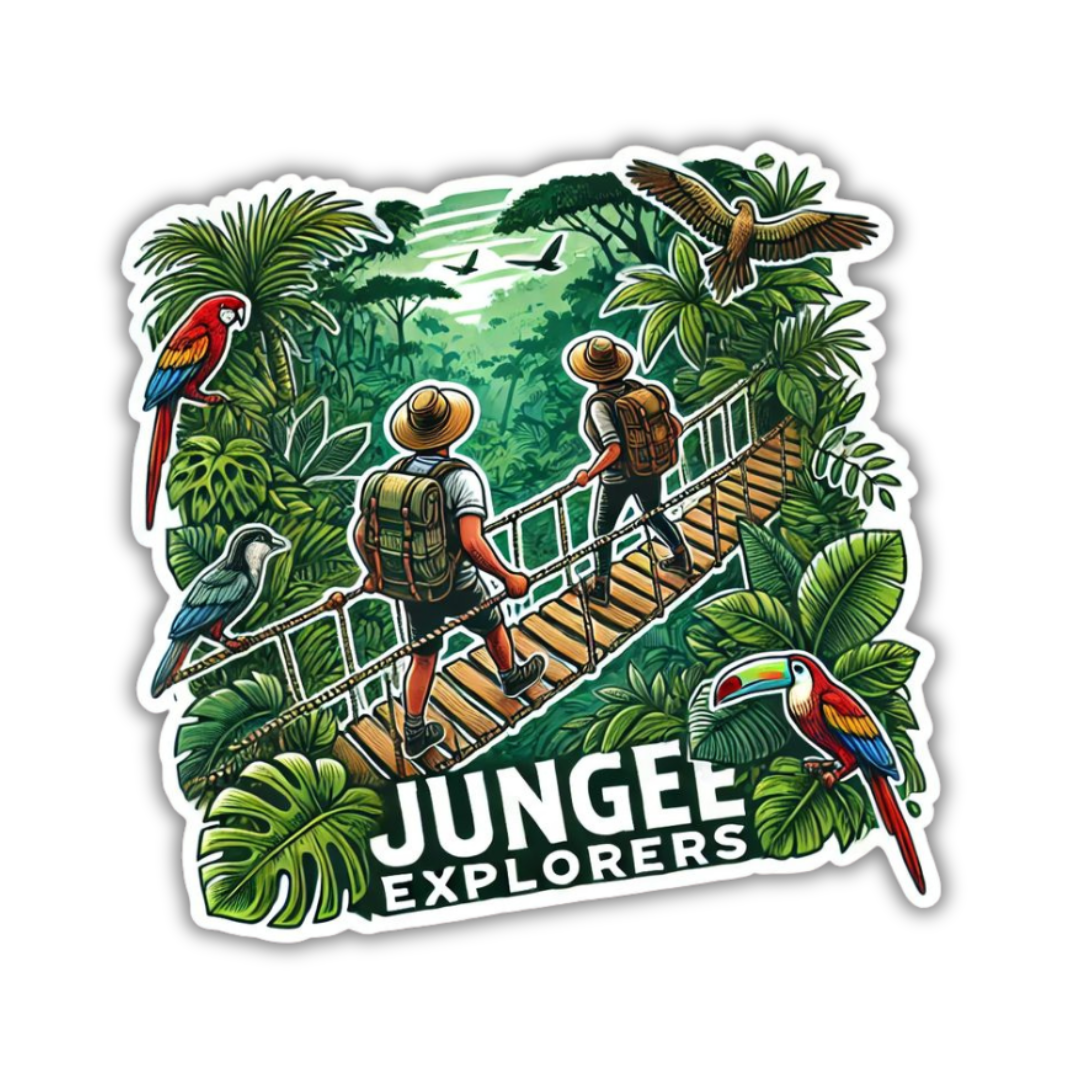 Jungle explorers Sticker