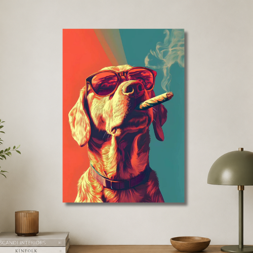 Doggy's thug wall poster