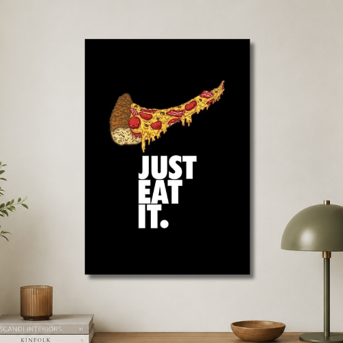 Just eat it wall poster