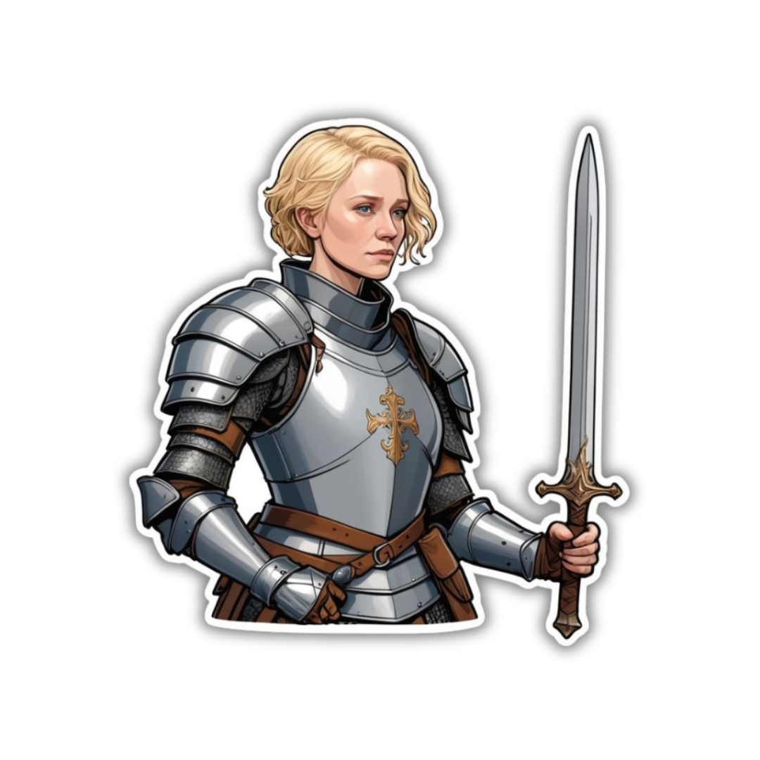 The loyal knight Sticker