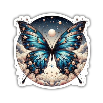 Galaxy Butterfly Sticker