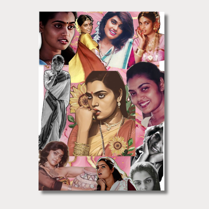 Silk smitha wall poster