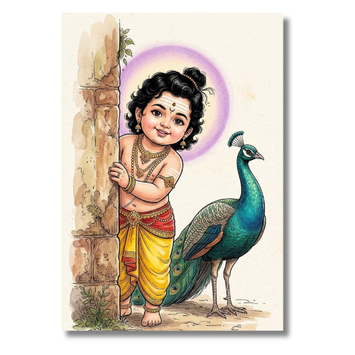 Murugan Wall Poster Collection #02 (Set of 8)