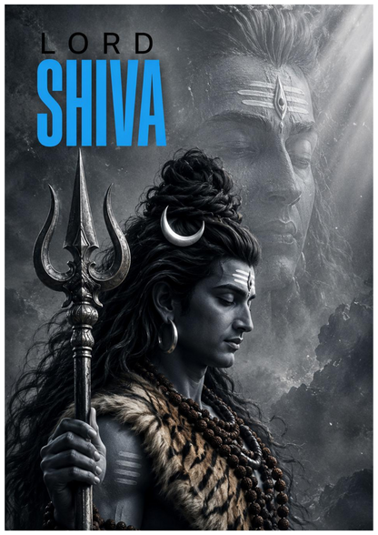 Lord Shiva Wall Poster Collection (Set of 8)