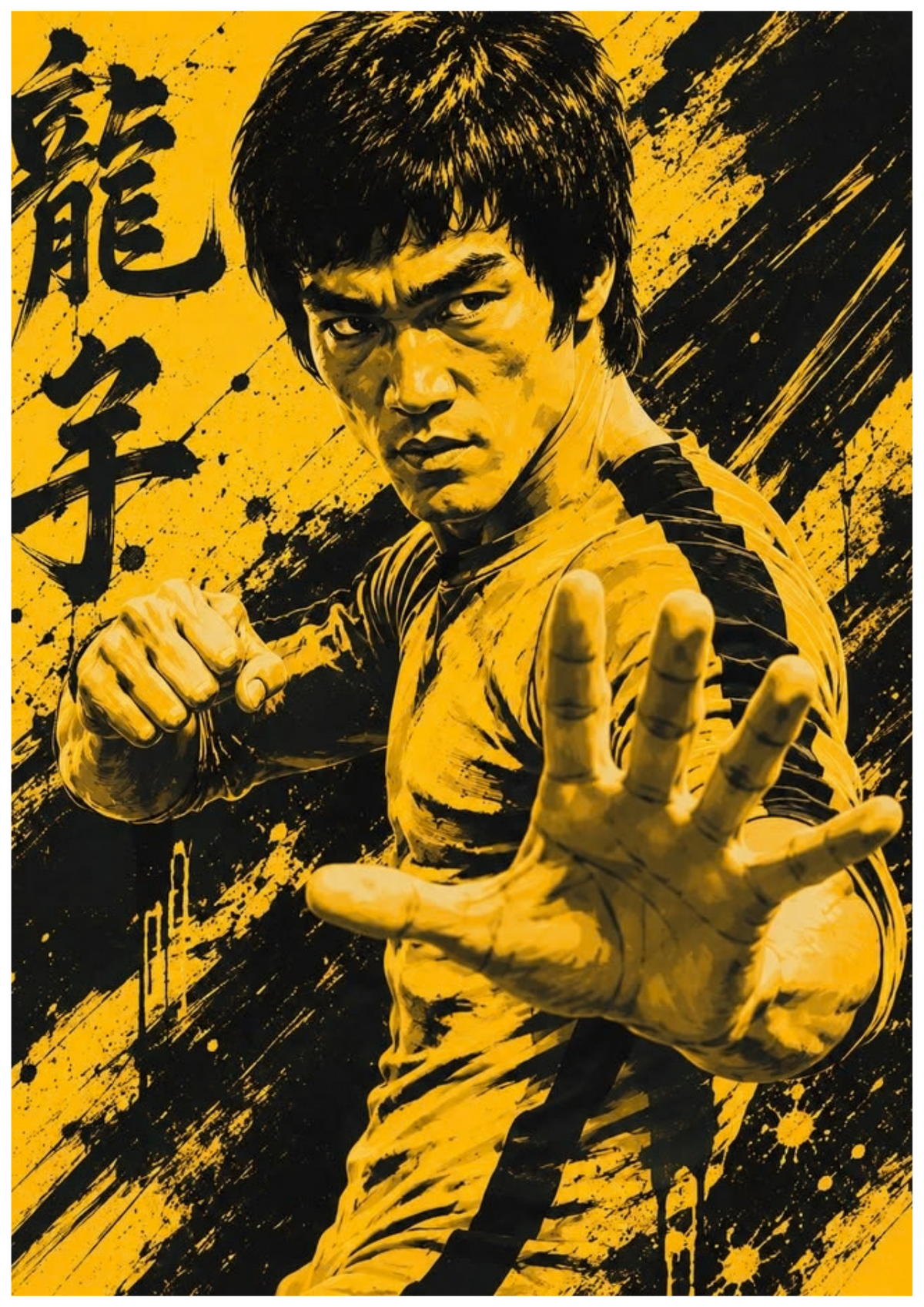 Bruce Lee Wall Poster Collection (Set of 8)