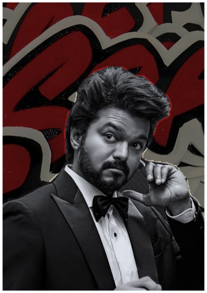 Thalapathy Vijay Wall Poster Collection (Set of 8)