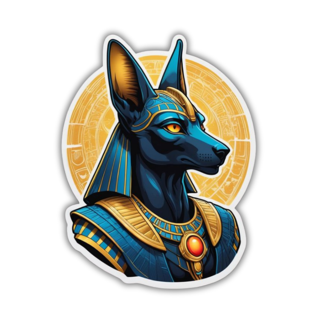 God of underworld Sticker