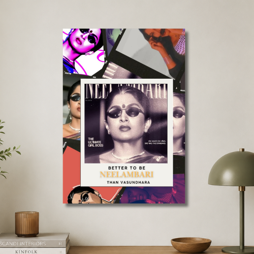 Better to be neelambari than vasundhara wall poster