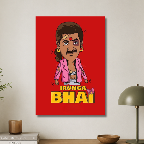 Irunga bhai wall poster